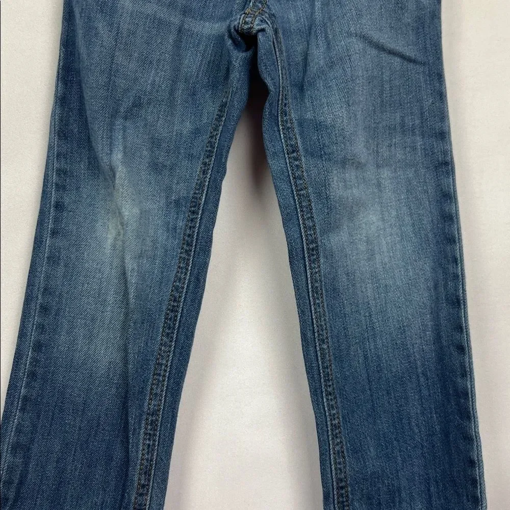 Crazy 8 Blue Rocker Jeans adjustable waistband Size 3T